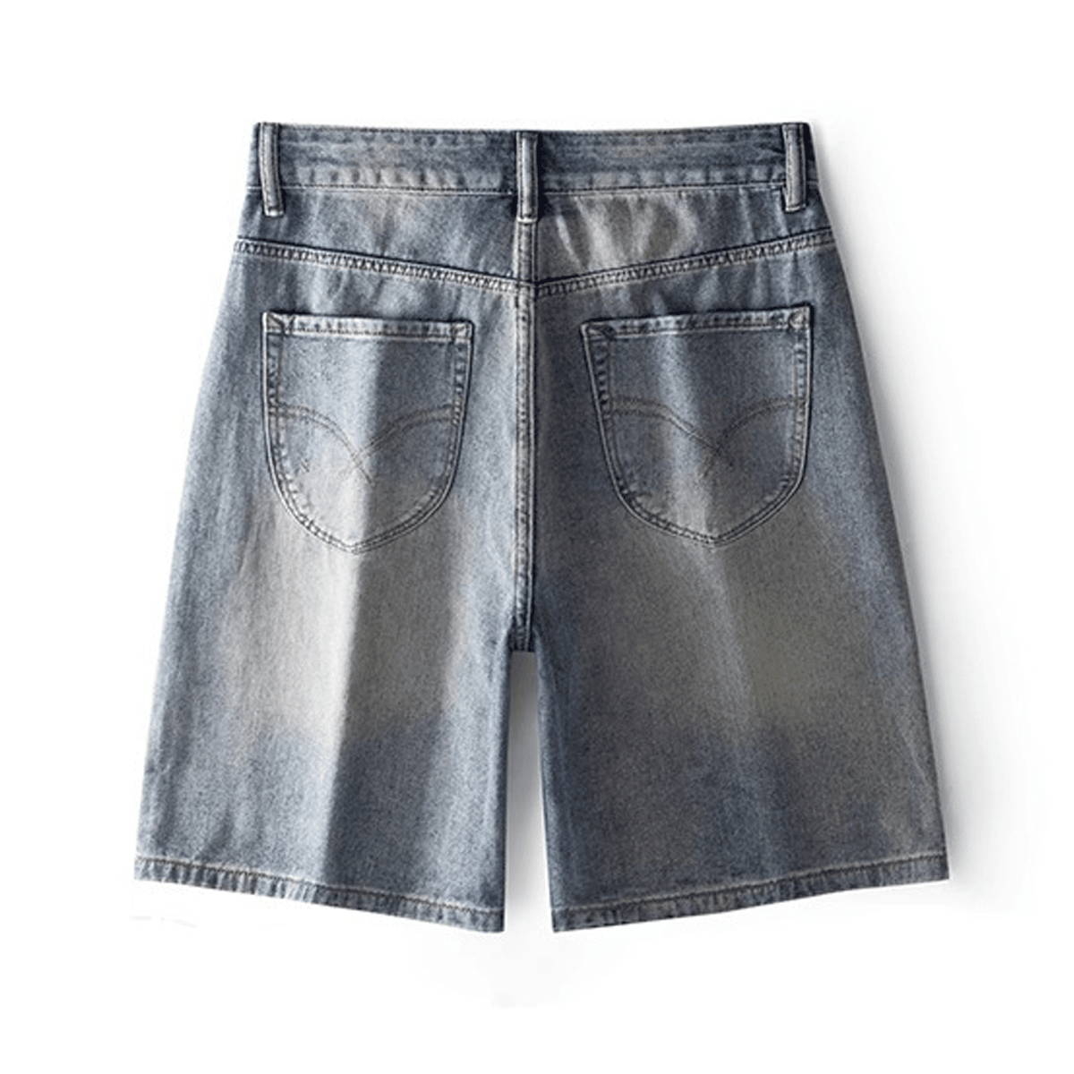 Vintage Straight leg Loose Denim Shorts