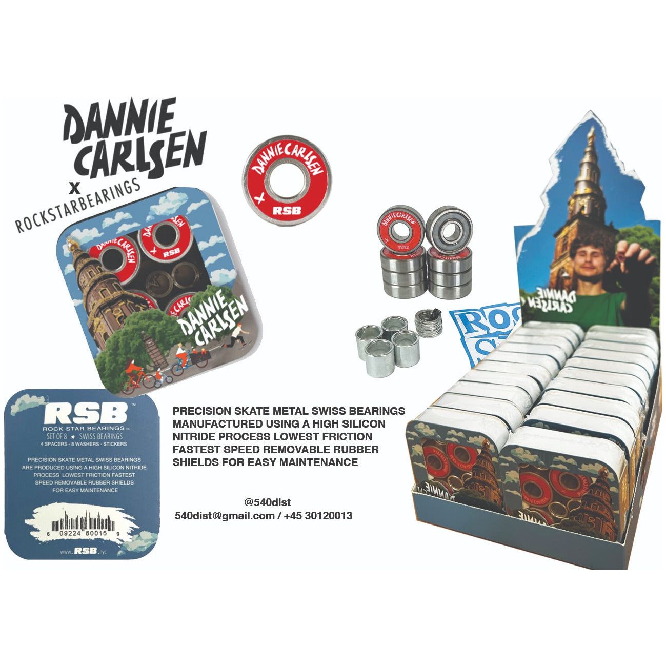 Dannie Carlsen - Swiss Bearings