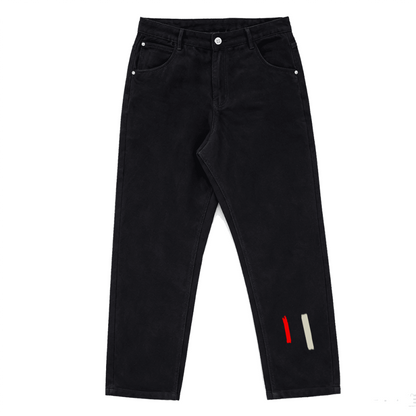 Unisex Relaxed Fit Straight Leg Jeans
