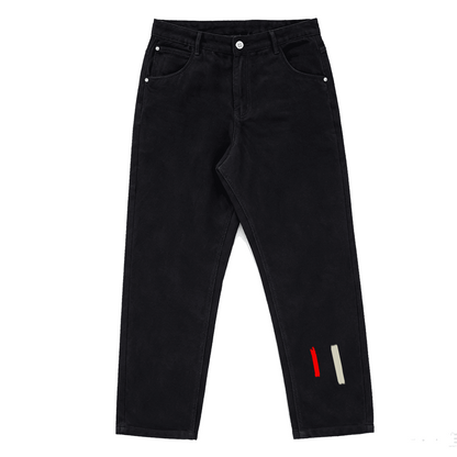 Unisex Relaxed Fit Straight Leg Jeans