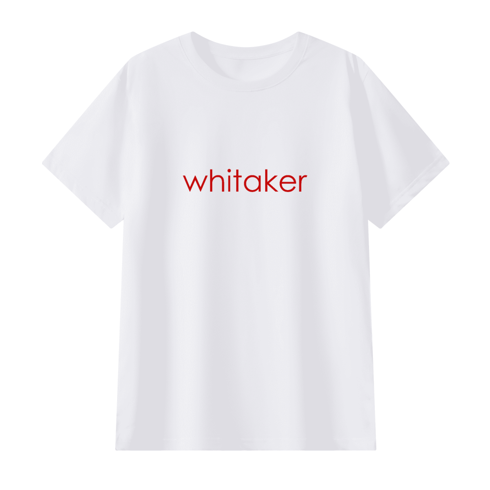 Unisex Classic Crew Neck Combed Mercerized Shirt