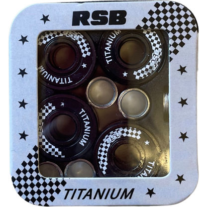 8-Pack Titanium Ball Bearings